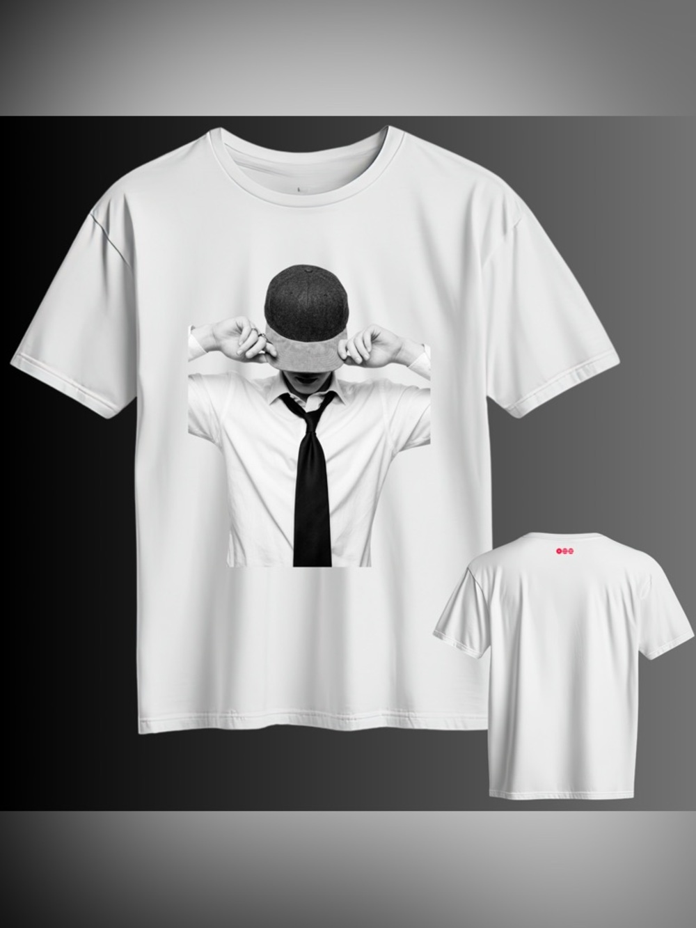 BTS arirang merch concert White Graphic T-Shirt (C) Jin